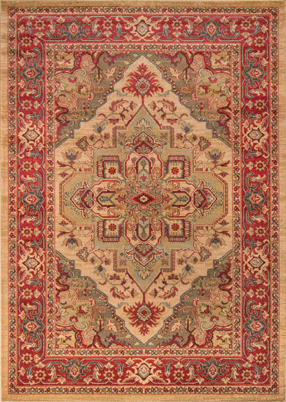 Momeni Ghazni  Beige  Traditional