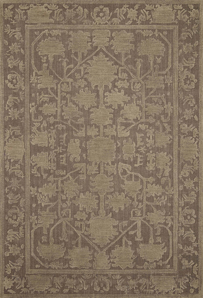 Magnolia Home by Joanna Gaines x Loloi Gloria  Bark Khaki Traditional