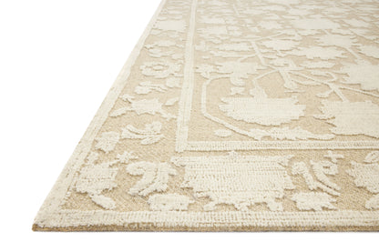 Magnolia Home by Joanna Gaines x Loloi Gloria  Natural Ivory Traditional