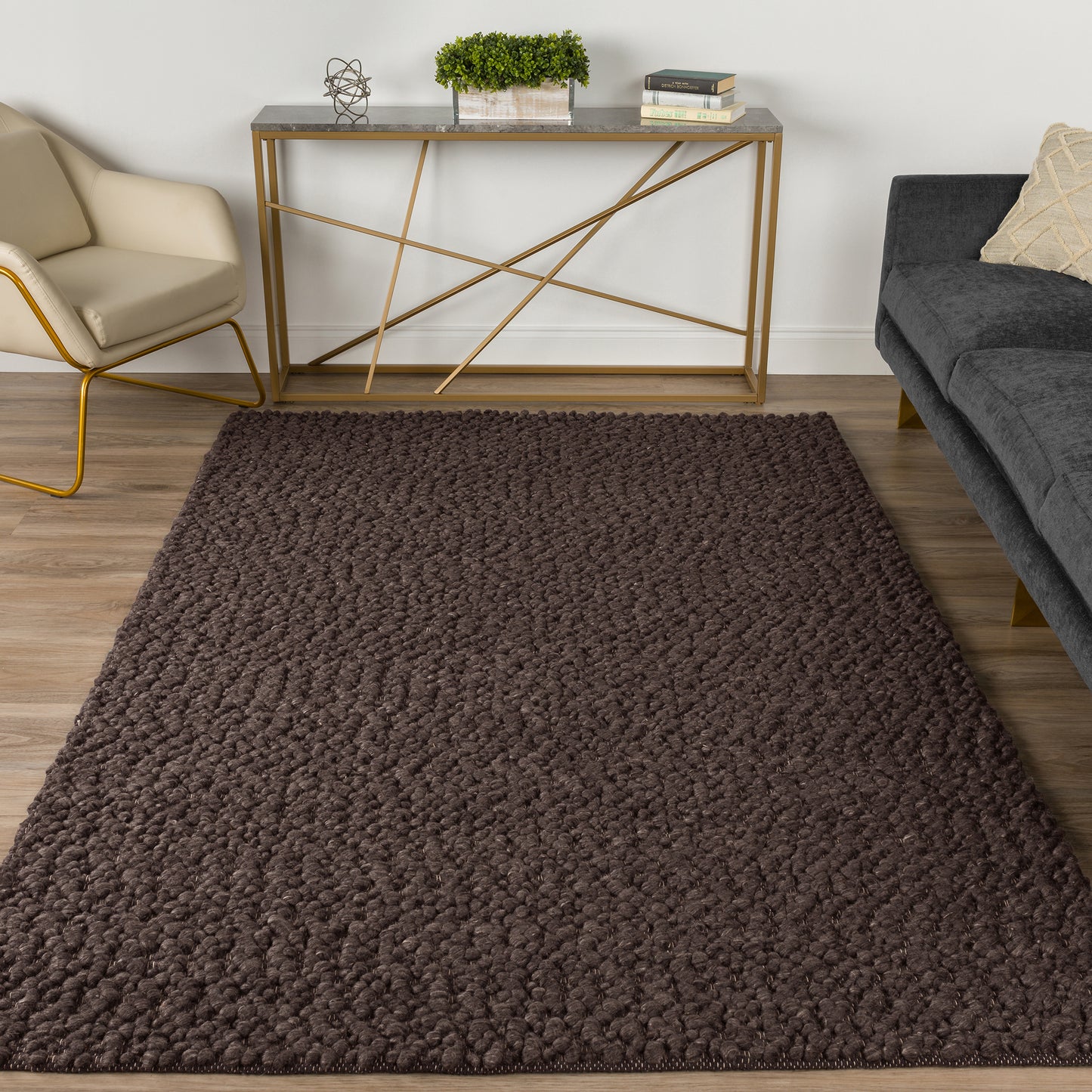 Dalyn Rugs Gorbea  Chocolate  Transitional