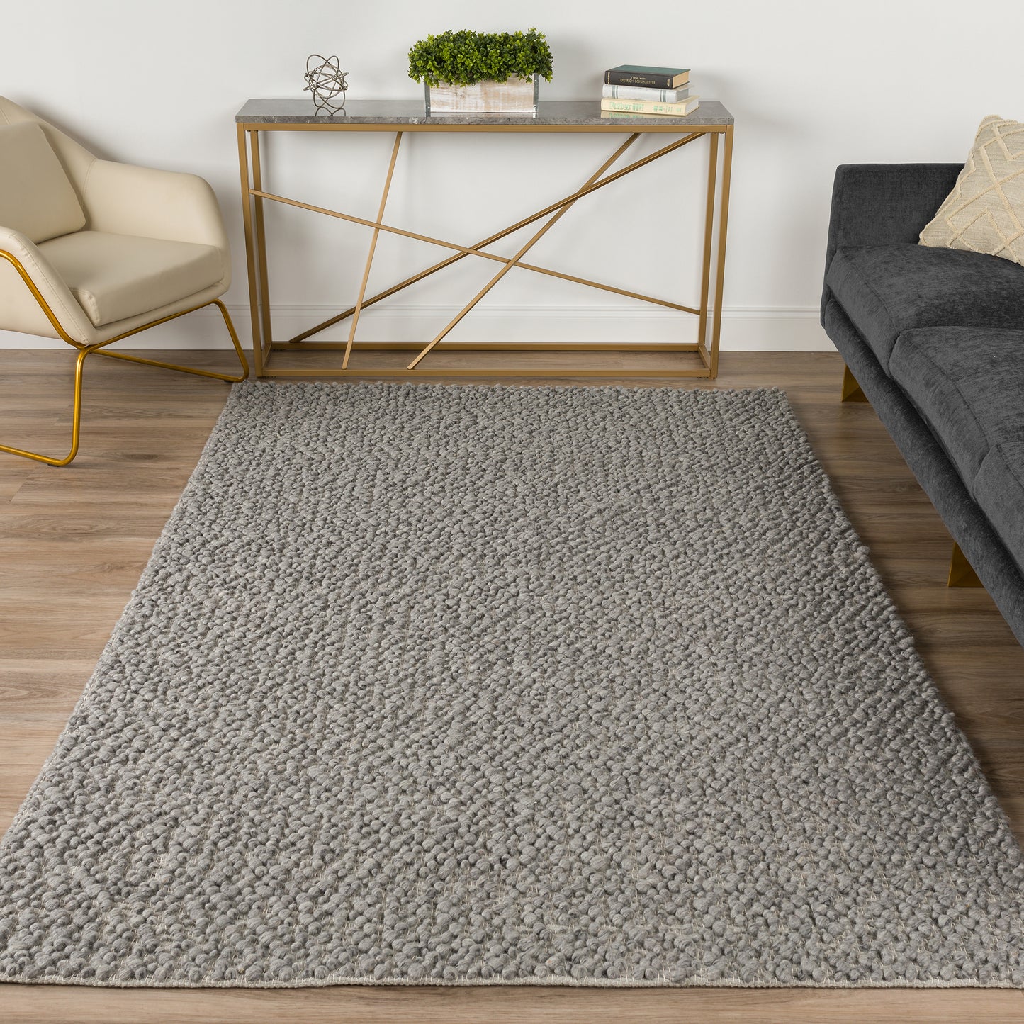 Dalyn Rugs Gorbea  Pewter  Transitional