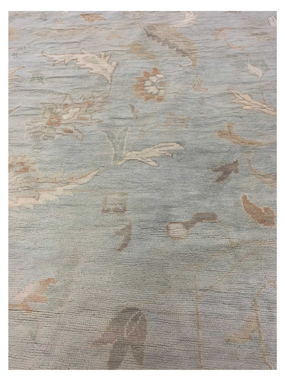 Artisan Tyra Lt.Blue Traditional Knotted Rug - Rugs - Artisan - Atlanta Designer Rugs