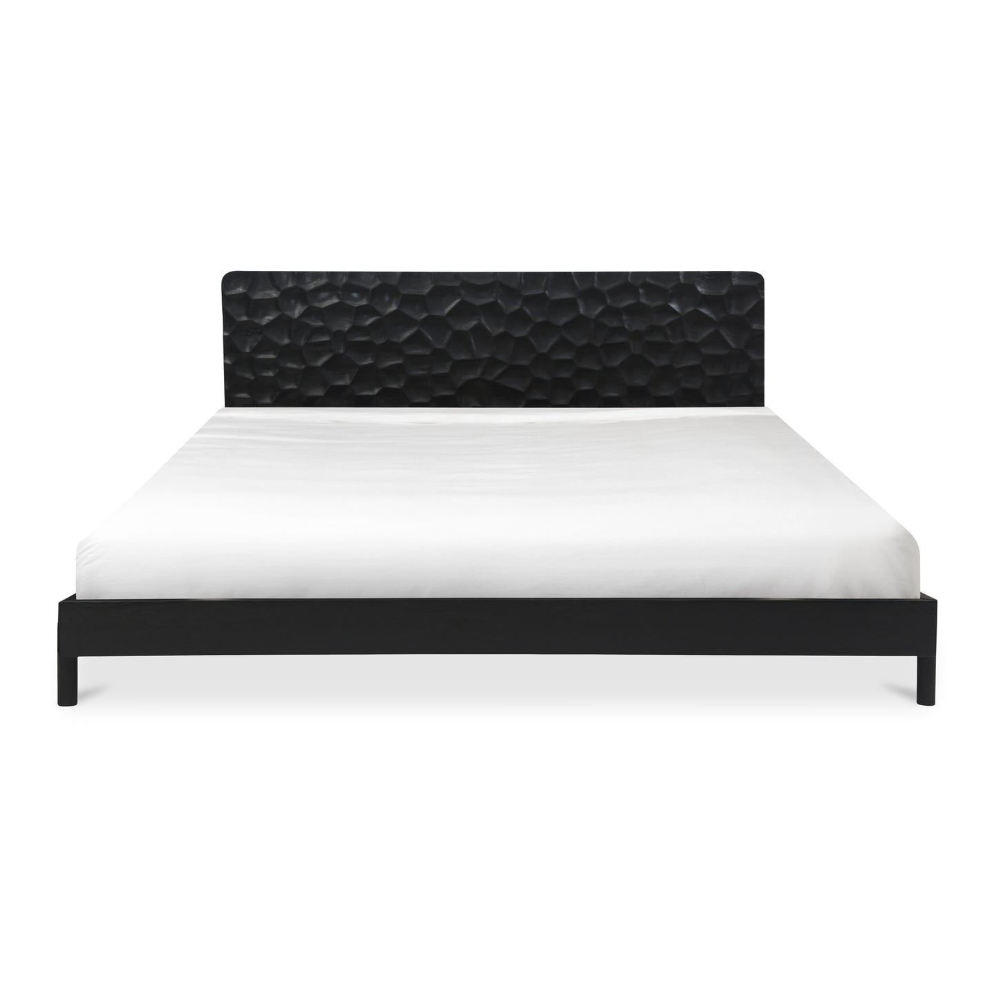 Moes Home Beds Misaki Black Contemporary Furniture