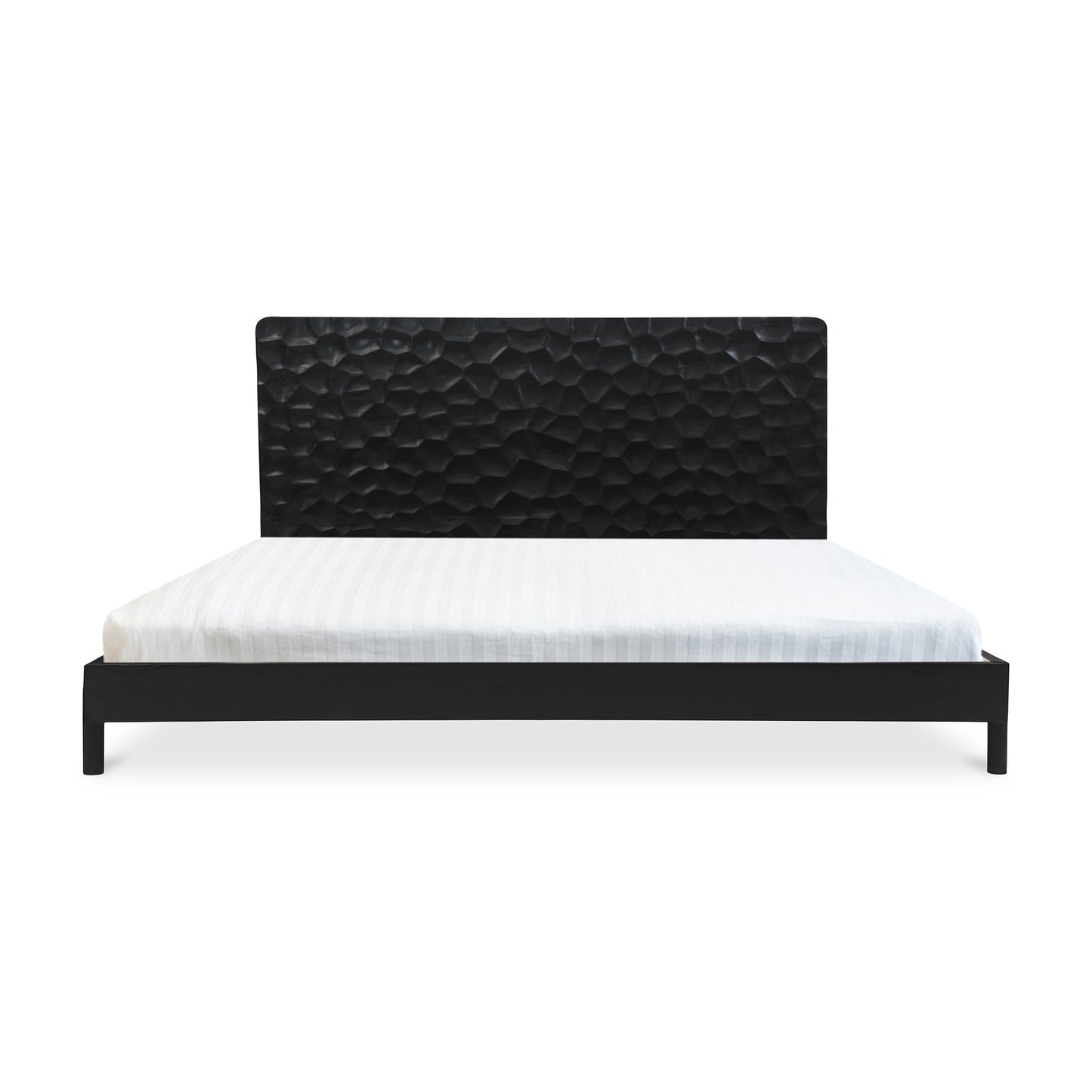 Moes Home Beds Misaki Black Contemporary Furniture