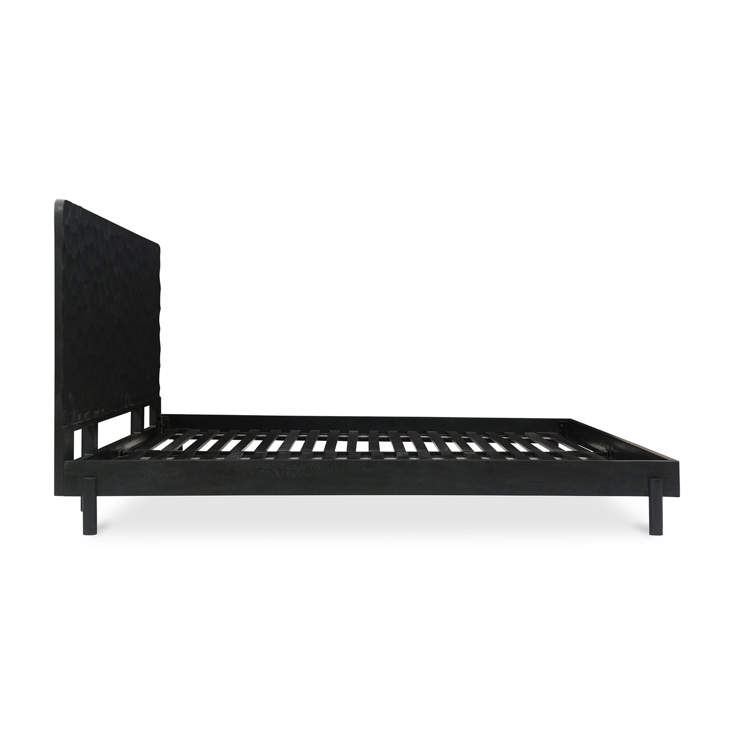 Moes Home Beds Misaki Black Contemporary Furniture