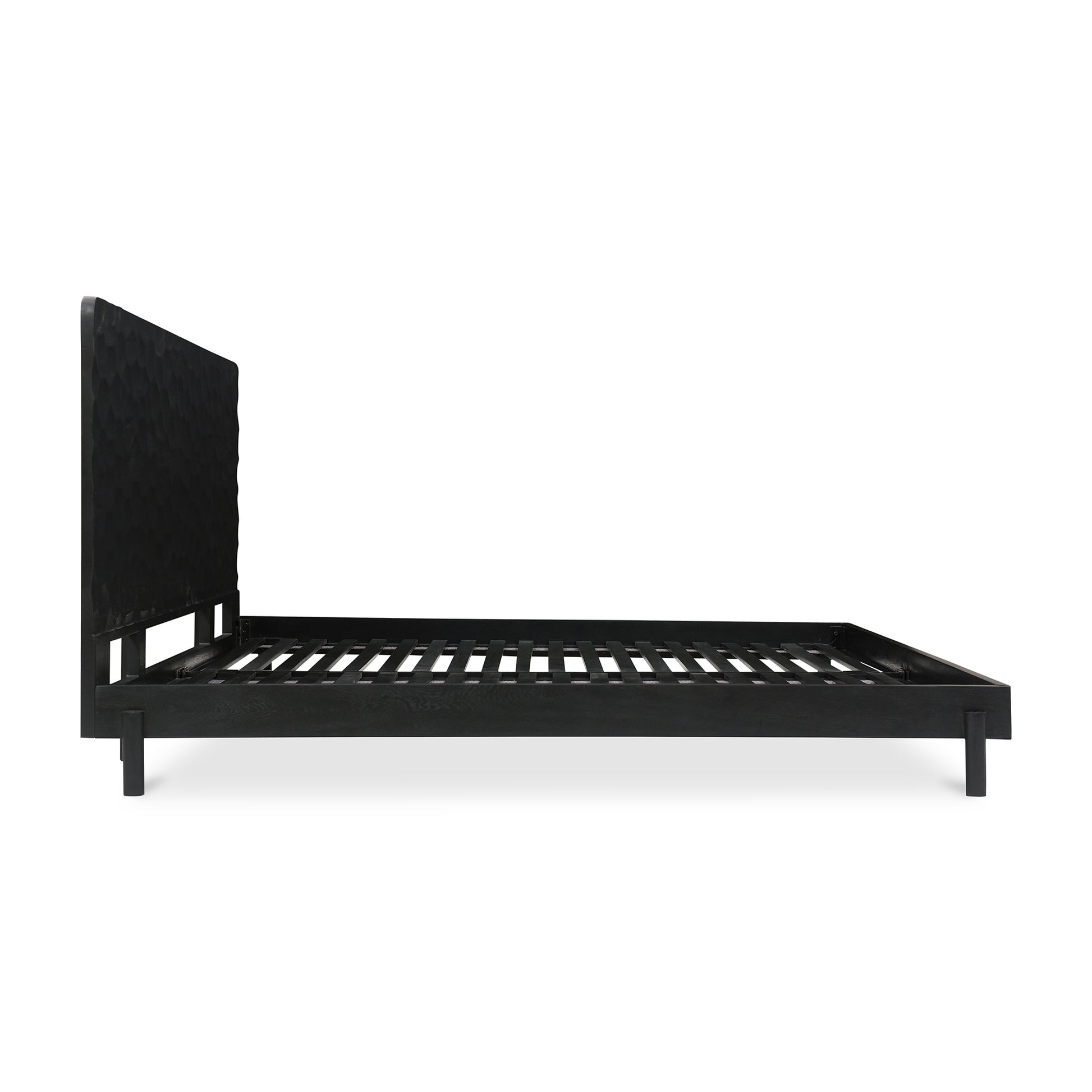 Moes Home Beds Misaki Black Contemporary Furniture