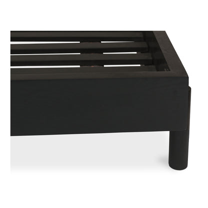 Moes Home Beds Misaki Black Contemporary Furniture