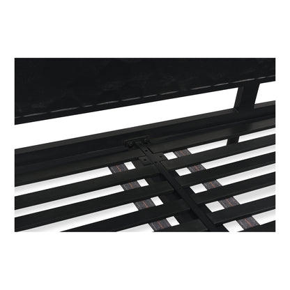 Moes Home Beds Misaki Black Contemporary Furniture