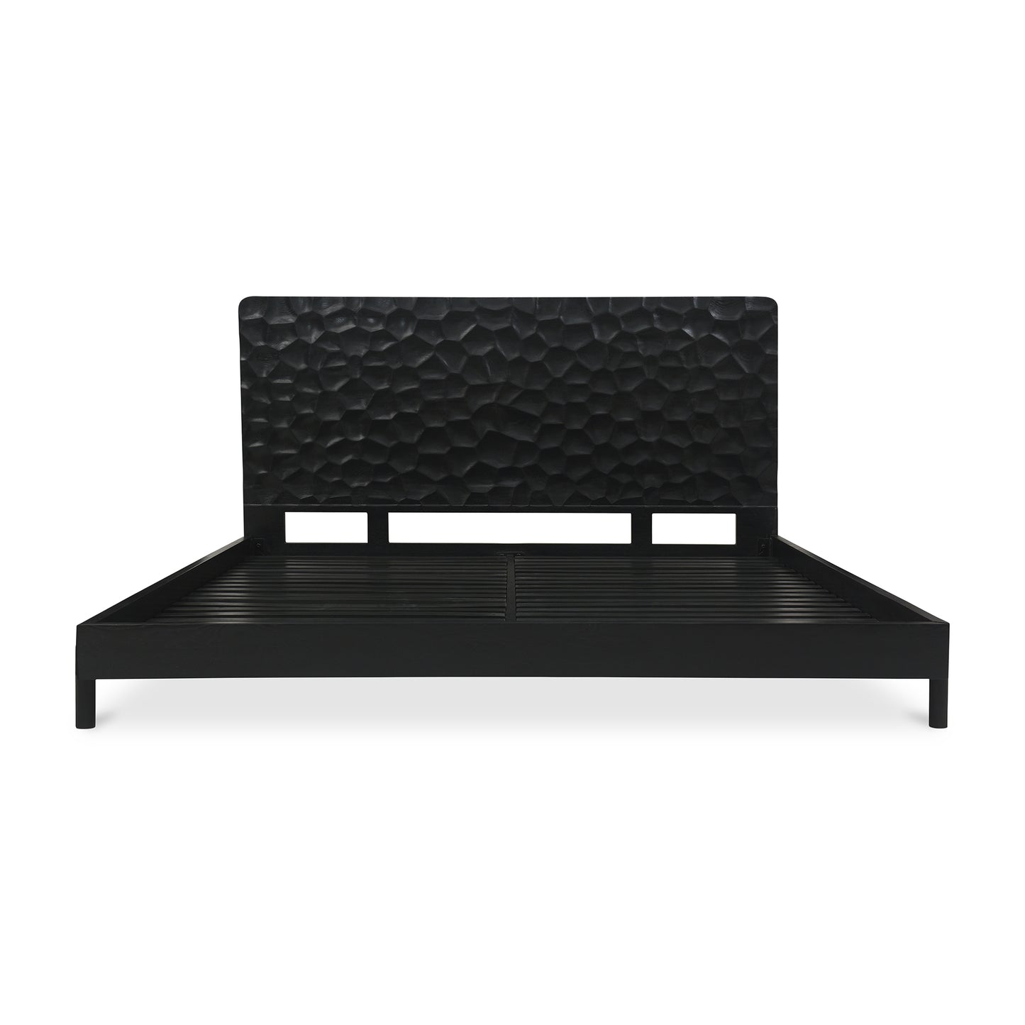 Moes Home Beds Misaki Black Contemporary Furniture
