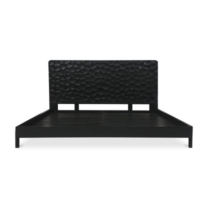 Moes Home Beds Misaki Black Contemporary Furniture