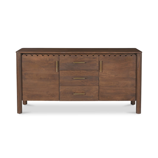 Moes Home Sideboards Wiley Brown Contemporary Furniture