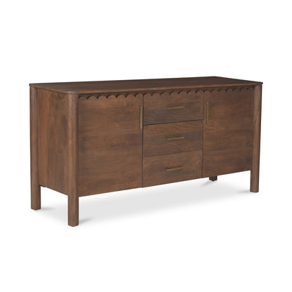 Moes Home Sideboards Wiley Brown Contemporary Furniture