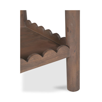 Moes Home Side Table Wiley Brown Contemporary Furniture