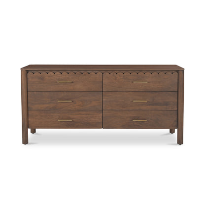 Moes Home Dressers Wiley Brown Contemporary Furniture