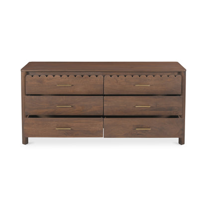 Moes Home Dressers Wiley Brown Contemporary Furniture