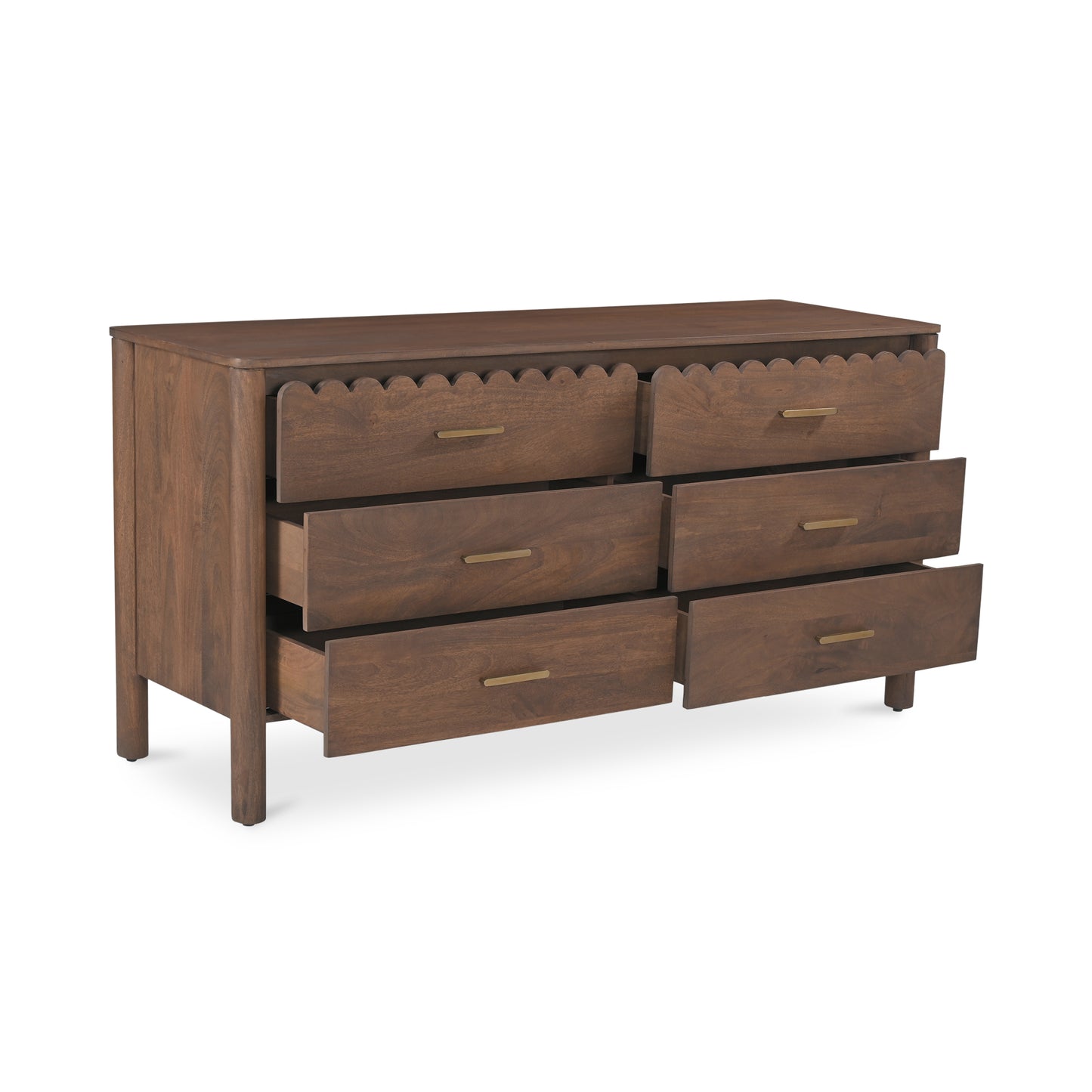 Moes Home Dressers Wiley Brown Contemporary Furniture