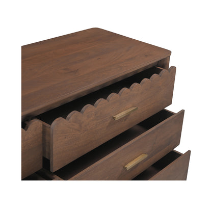 Moes Home Dressers Wiley Brown Contemporary Furniture