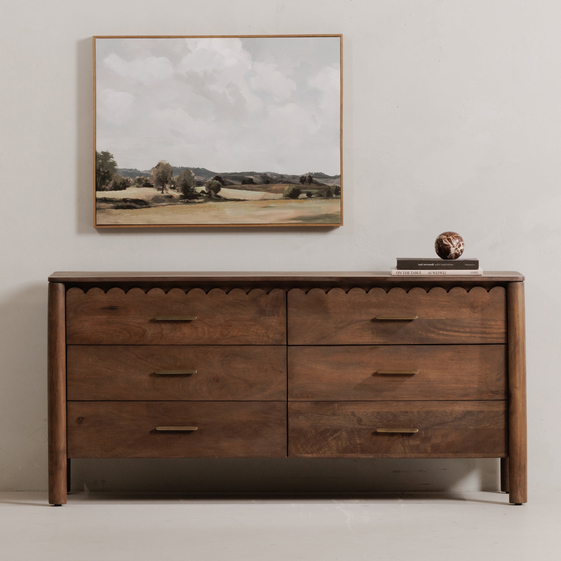 Moes Home Dressers Wiley Brown Contemporary Furniture