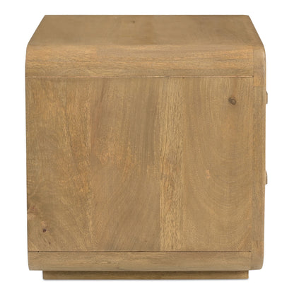 Moes Home Nightstands LENNON Brown Mid-Century Modern Furniture