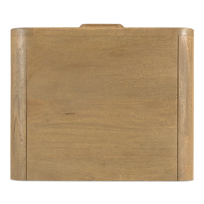 Moes Home Nightstands LENNON Brown Mid-Century Modern Furniture