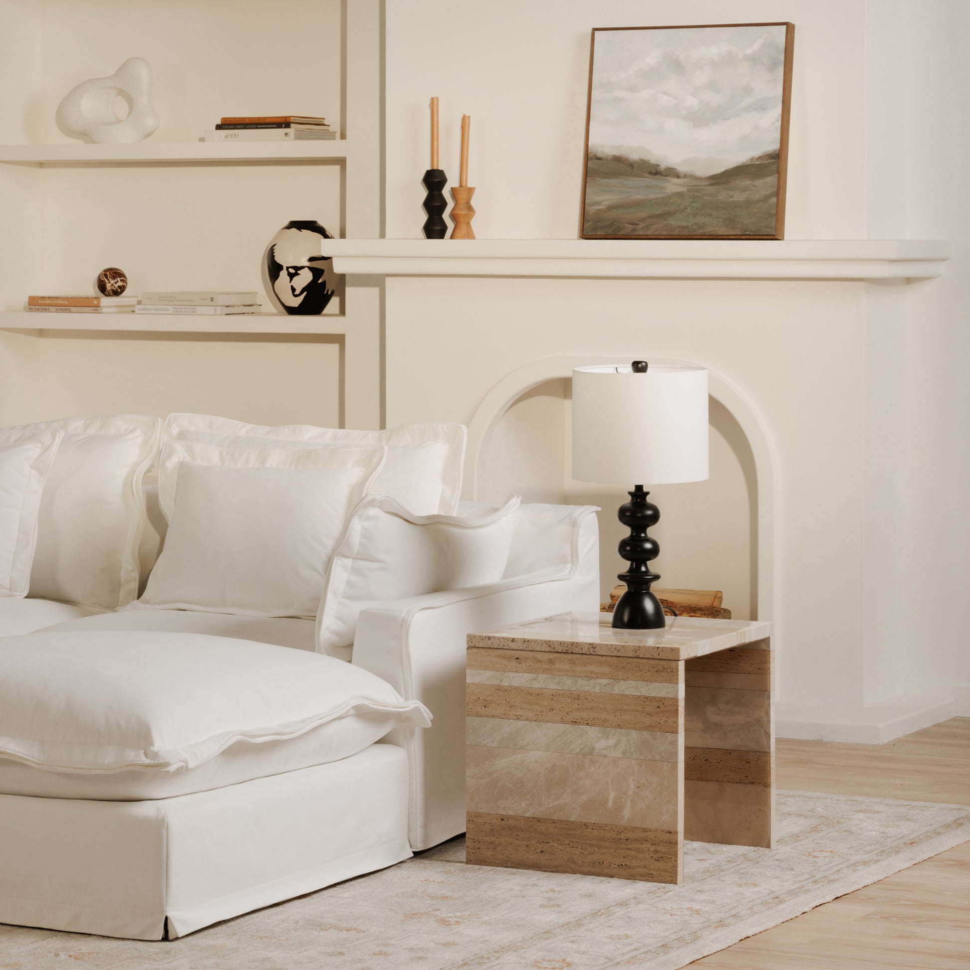 Moes Home Accent Tables ROSA Multicolor Modern Furniture Rug