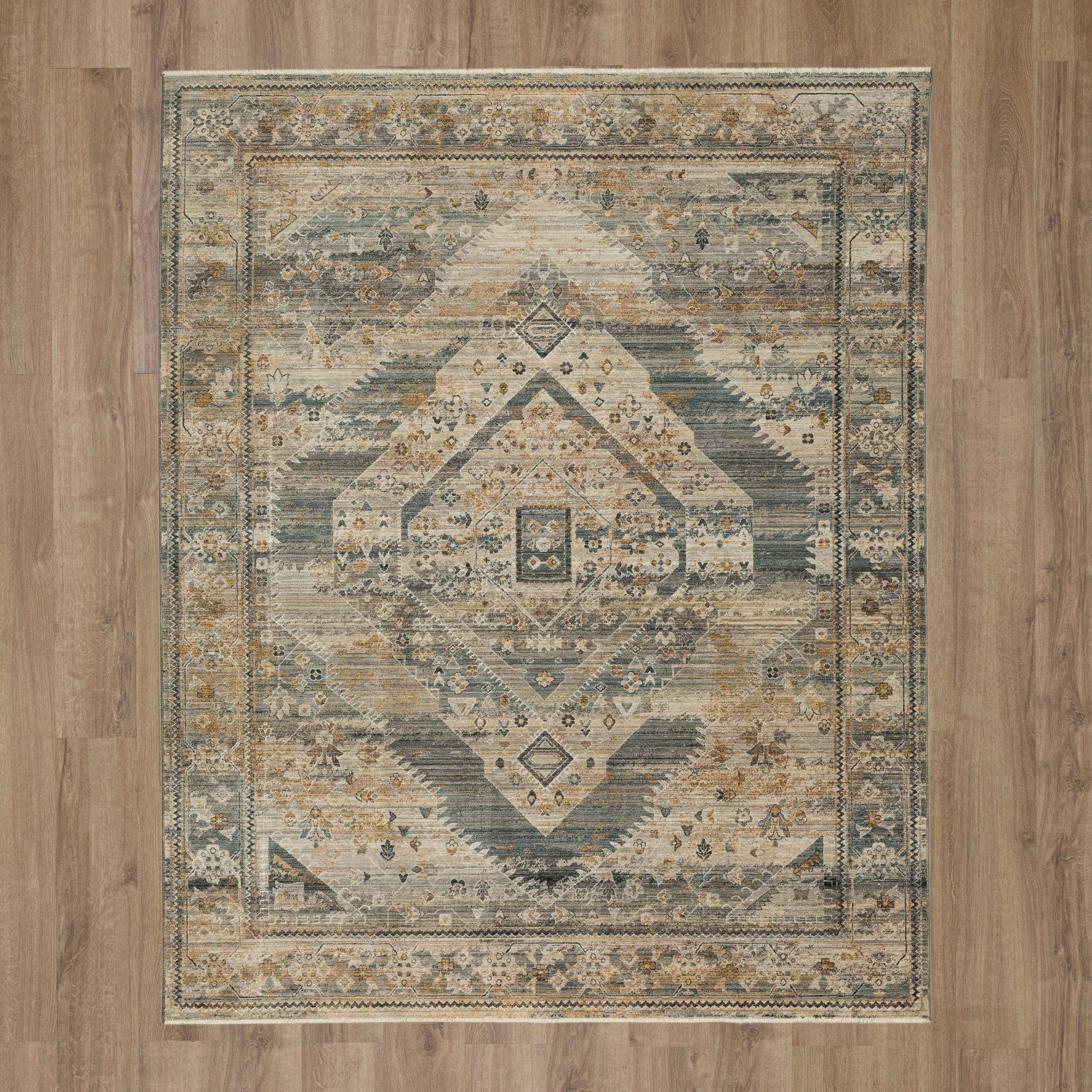 Karastan Echo  Grey  Traditional