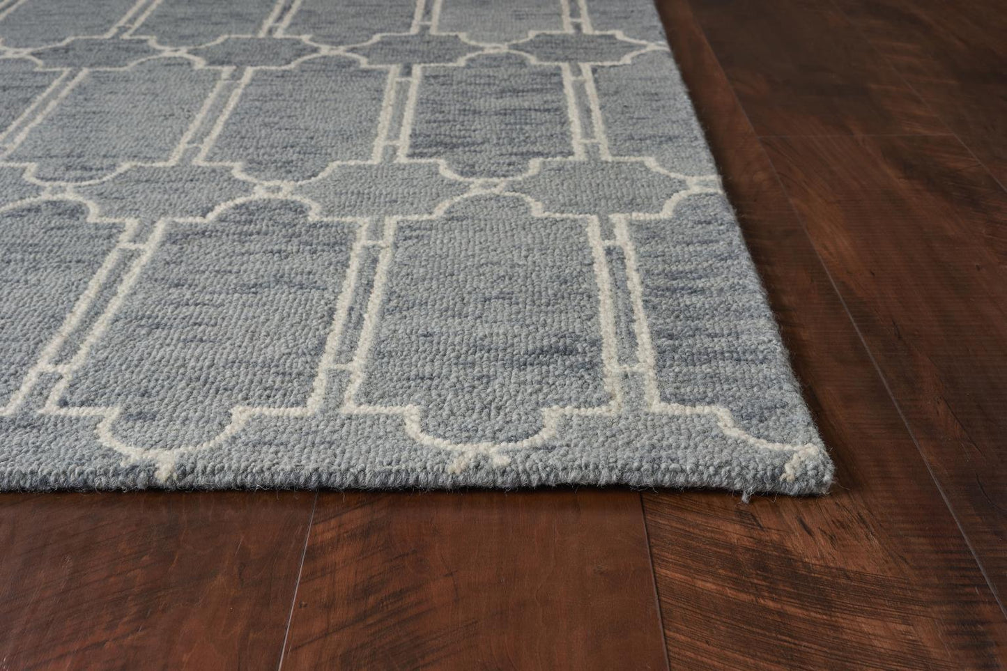 Kas Gramercy 1631 Blue Transitional Hand Tufted Rug
