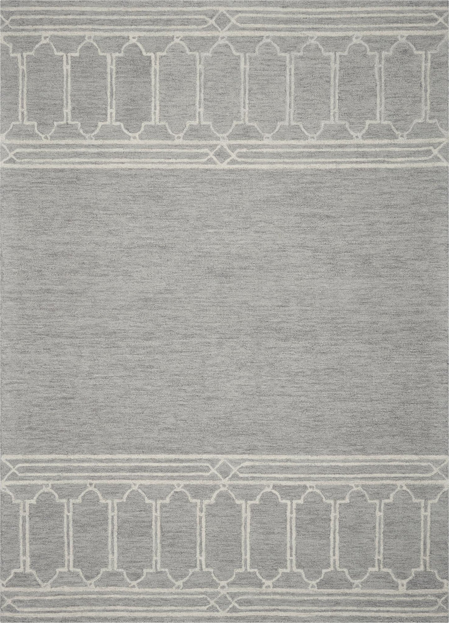Kas Gramercy 1633 Grey Transitional Hand Tufted Rug