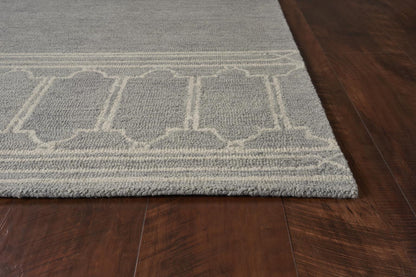 Kas Gramercy 1633 Grey Transitional Hand Tufted Rug