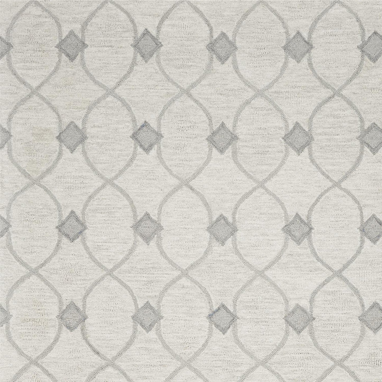 Kas Gramercy 1636 Ivory Transitional Hand Tufted Rug