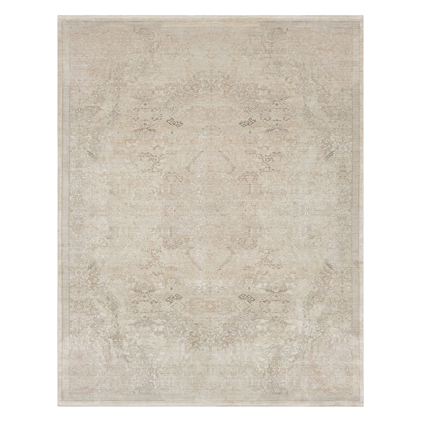 Karastan Surrey Hills  Flaxen Beige  Traditional