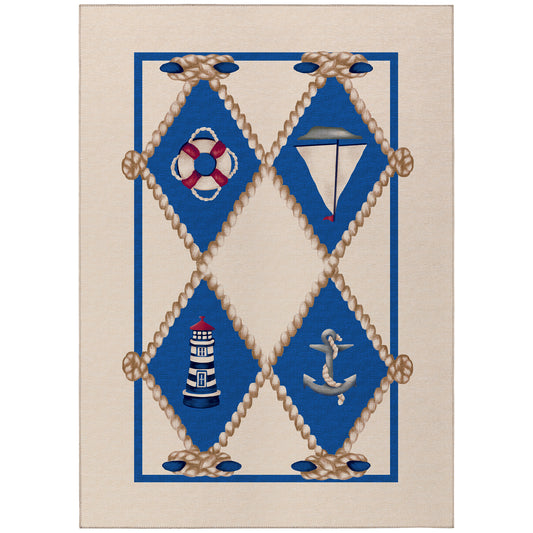 Dalyn Rugs Harbor  Ivory  Coastal