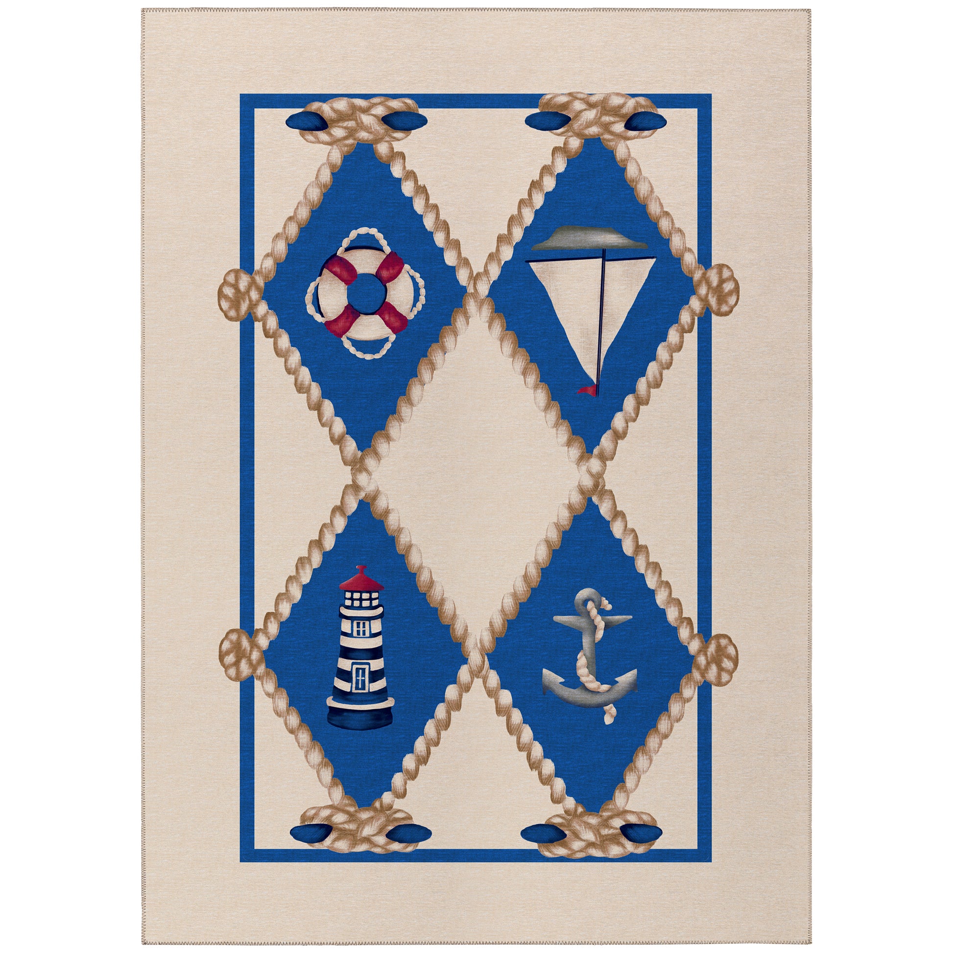 Dalyn Rugs Harbor  Ivory  Coastal