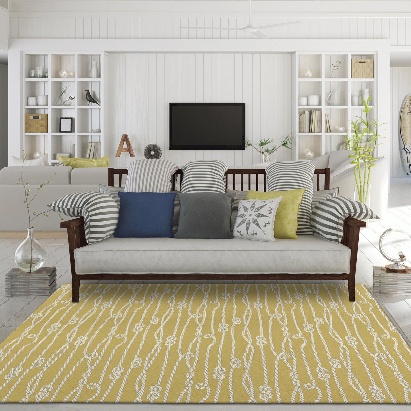 Dalyn Rugs Harbor  Gold  Coastal