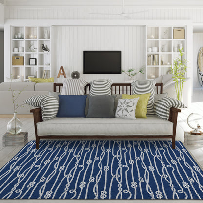 Dalyn Rugs Harbor  Navy  Coastal