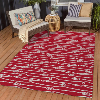Dalyn Rugs Harbor  Red  Coastal