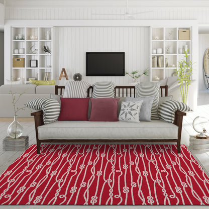 Dalyn Rugs Harbor  Red  Coastal