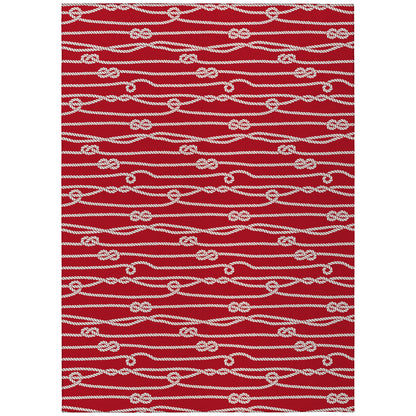 Dalyn Rugs Harbor  Red  Coastal