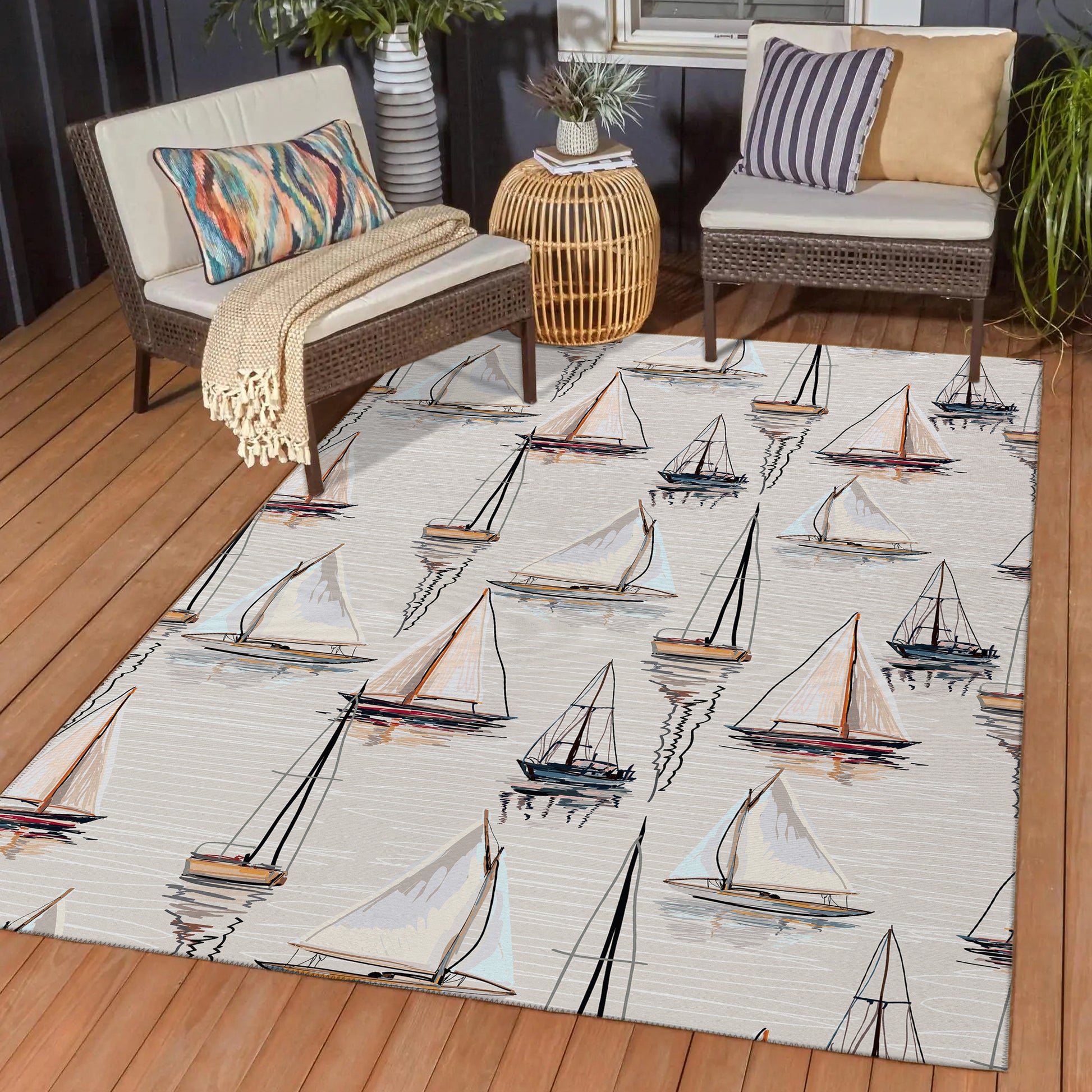 Dalyn Rugs Harbor  Ivory  Coastal