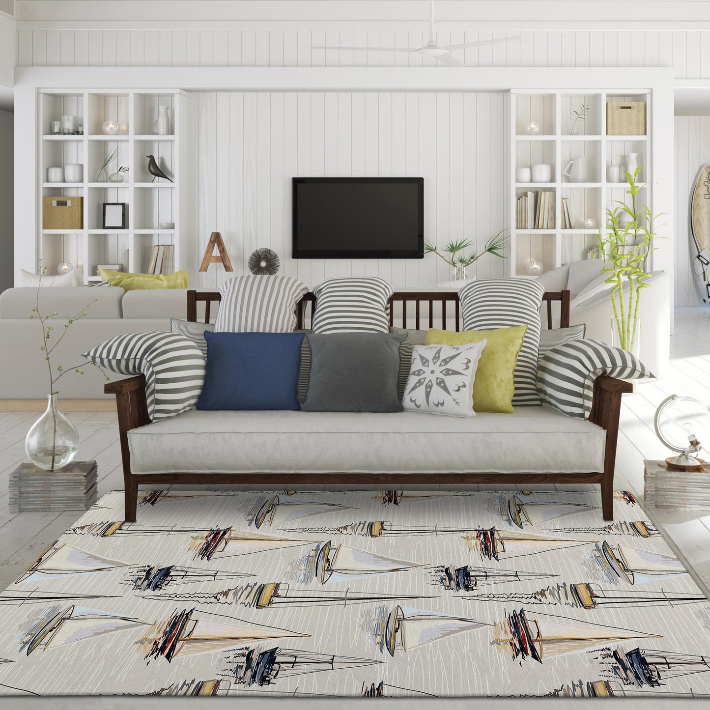 Dalyn Rugs Harbor  Ivory  Coastal