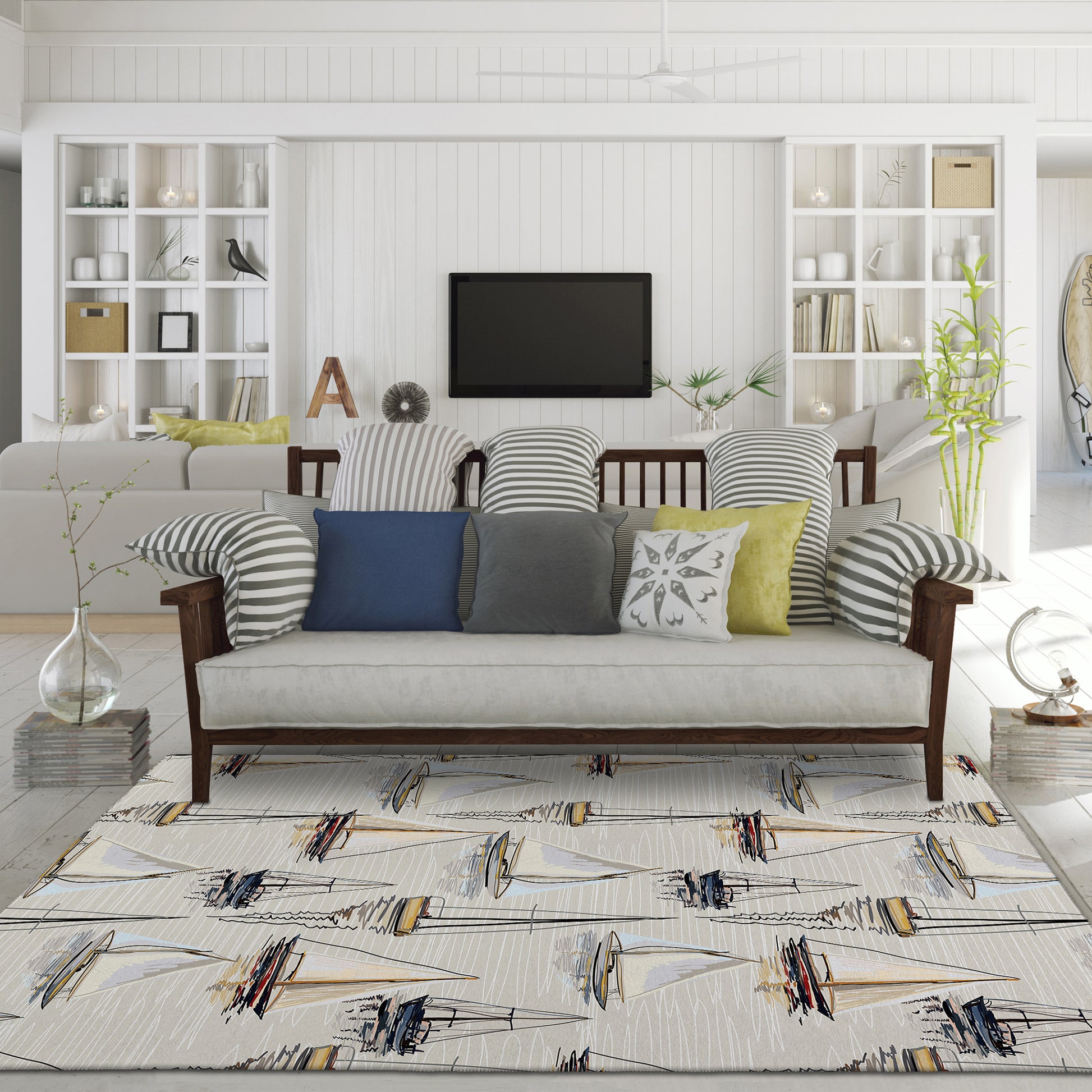 Dalyn Rugs Harbor  Ivory  Coastal