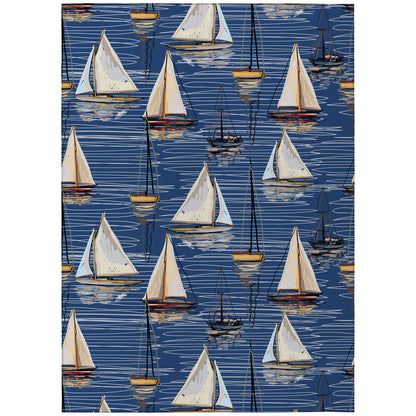 Dalyn Rugs Harbor  Navy  Coastal