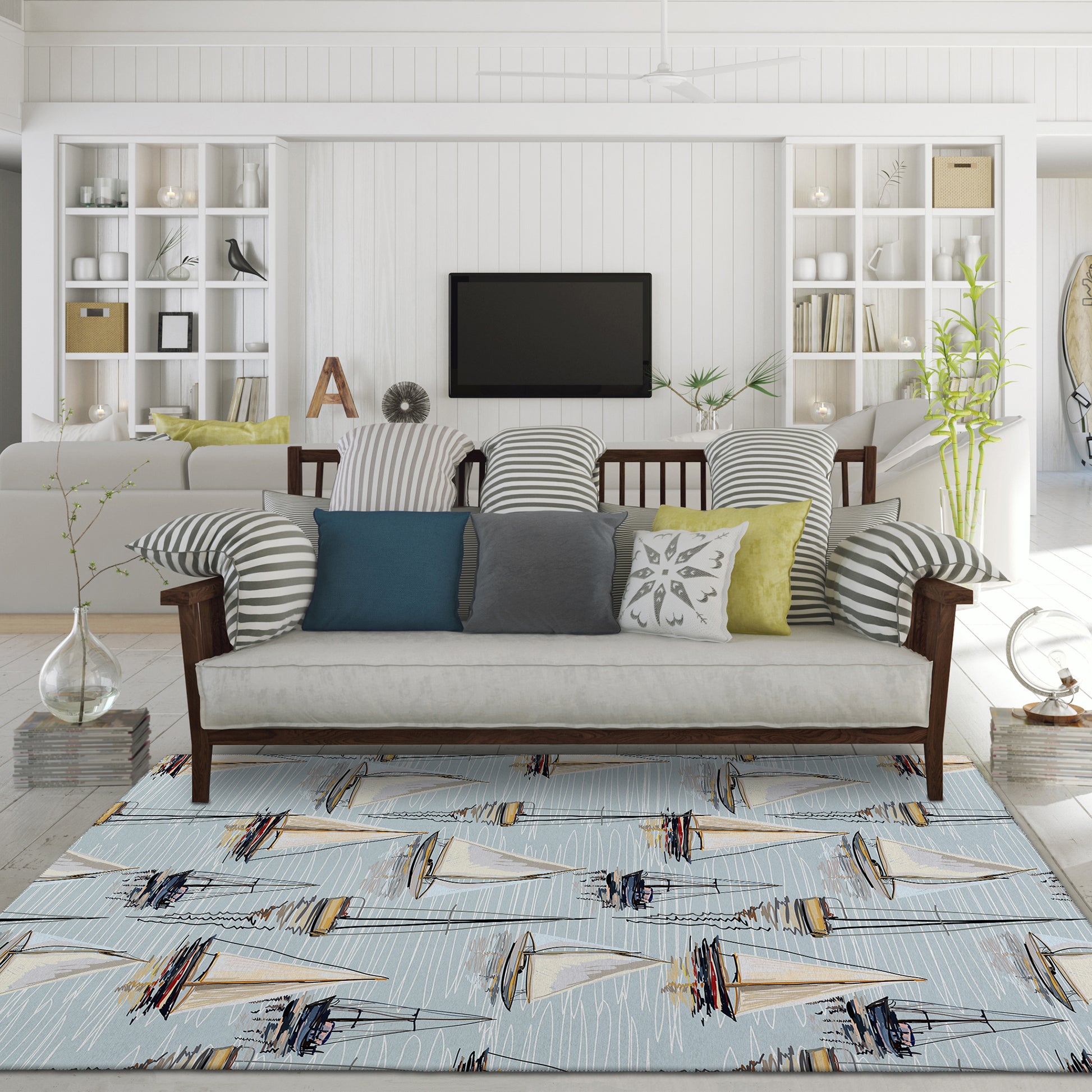 Dalyn Rugs Harbor  Sky  Coastal
