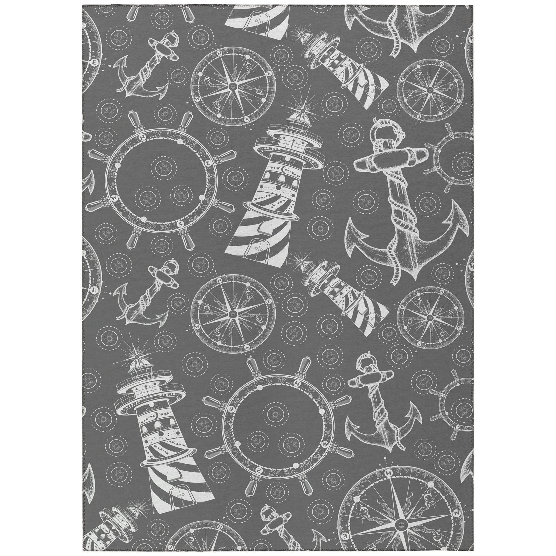 Dalyn Rugs Harbor  Gray  Coastal