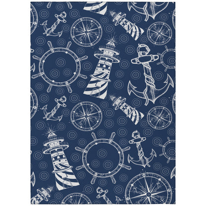 Dalyn Rugs Harbor  Navy  Coastal