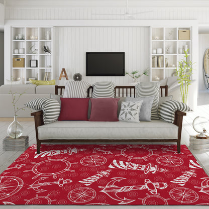 Dalyn Rugs Harbor  Red  Coastal