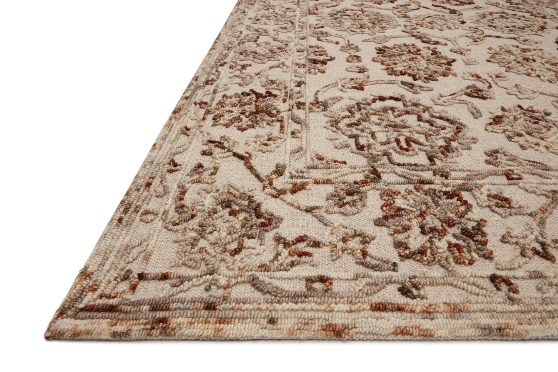 Loloi Halle  Taupe Rust Traditional