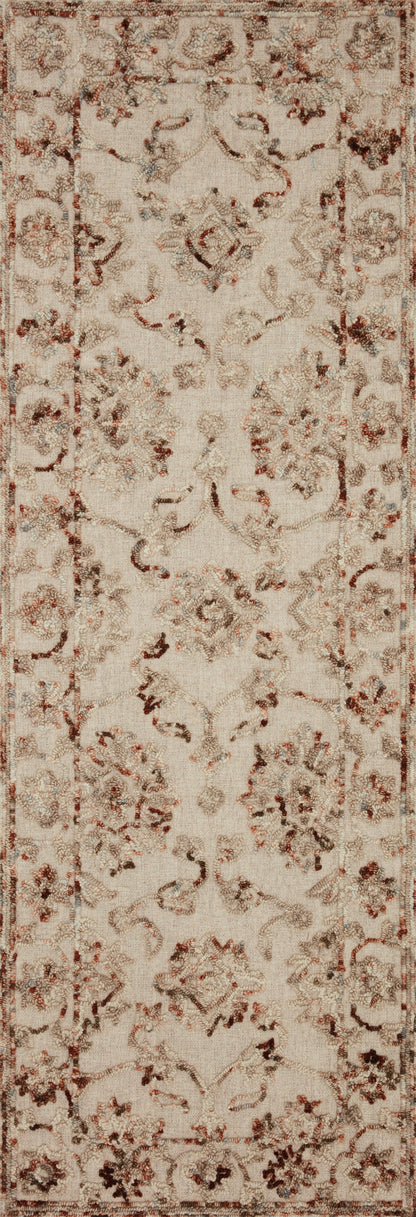 Loloi Halle  Taupe Rust Traditional