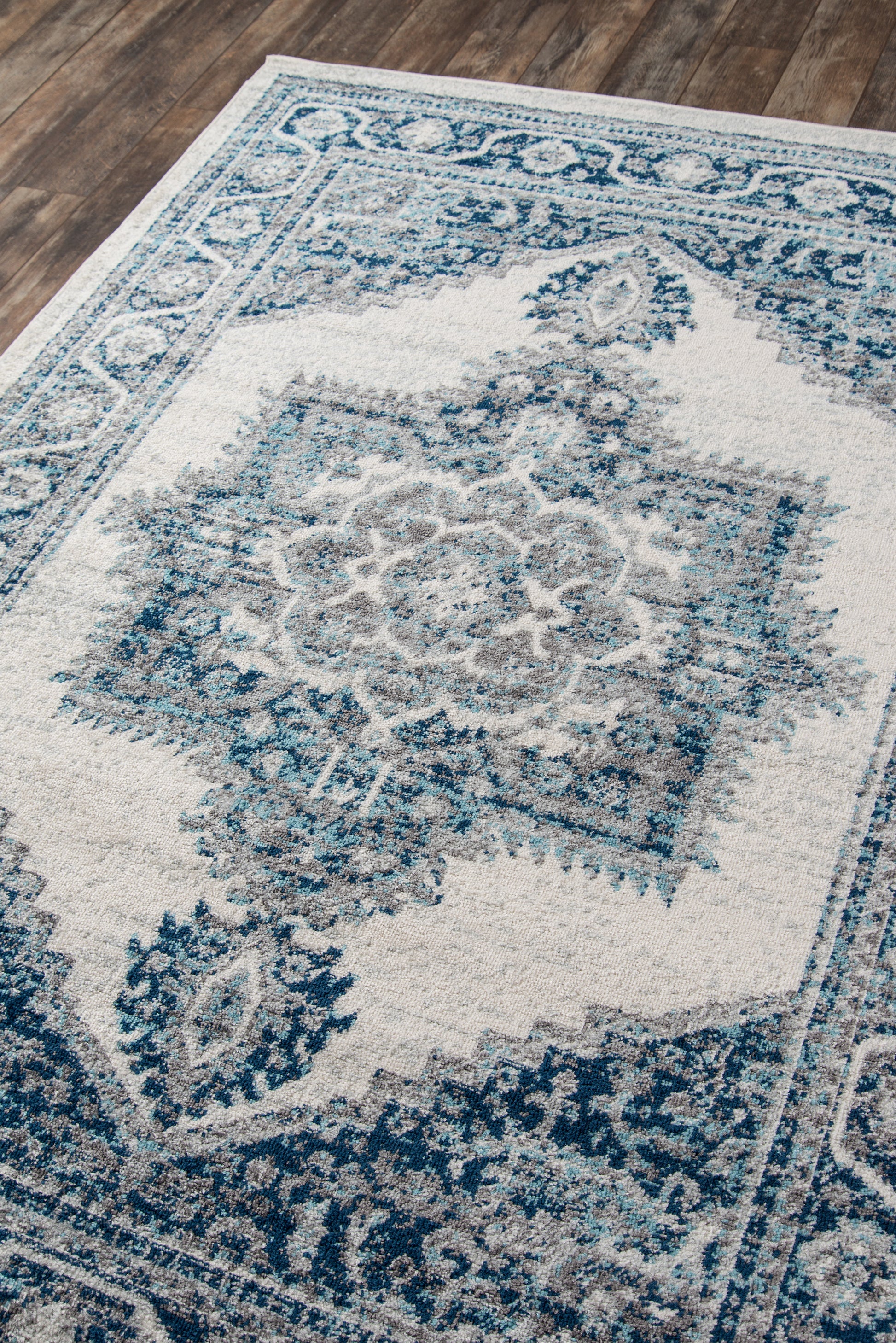 Momeni Haley  Blue  Traditional
