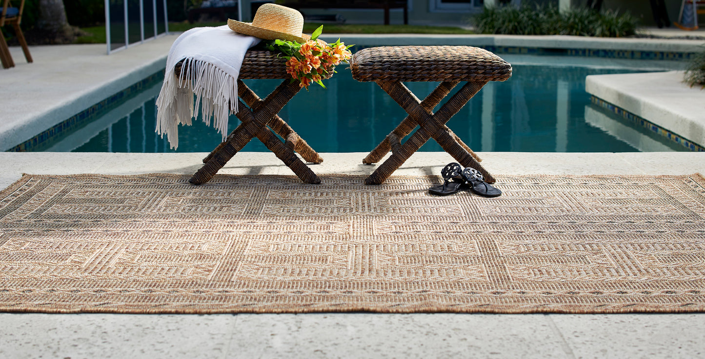 Momeni Hampton  Natural  Transitional